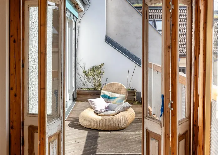 Floor Penthouse With Garden Apartament