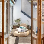 Floor Penthouse With Garden Lägenhet